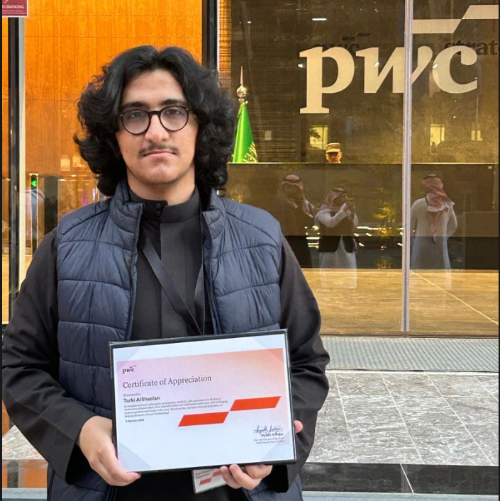 PwC Hackathon Achievement